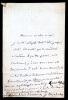 Jules MICHELET - LETTRE AUTOGRAPHE SIGN&Eacute;E SUR SA SANT&Eacute; ET SES CONFRERES. Jules MICHELET