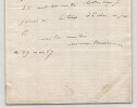 Michel Chevalier - Lettre autographe sign&eacute;e - 1867. Michel Chevalier