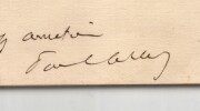 Paul Albert – Lettre autographe sign&eacute;e. Parrainage de Victor Hugo et Jules Favre. Paul Albert