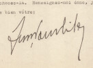 Fran&ccedil;ois-Paul Alibert - Lettre dactylographi&eacute;e sign&eacute;e - refus d'interview, 1935. Fran&ccedil;ois-Paul Alibert