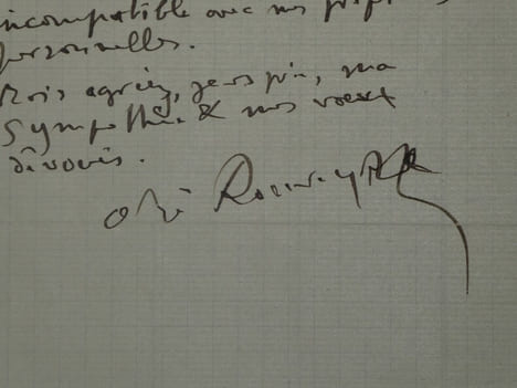 André ROUVEYRE - Lettre Autographe Signée - "préférences personnelles" - 1941. André Rouveyre