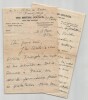 Frank McEwen - Lettre autographe sign&eacute;e - 1952. Frank McEwen