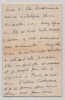 Frank McEwen - Lettre autographe sign&eacute;e - 1952. Frank McEwen