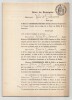 Pouvoir sign&eacute; par Louis de Gramont – Collection de 50 auteurs & musiciens. Louis de Gramont