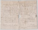 Xavier Marmier - Lettre autographe sign&eacute;e - 1831. Xavier Marmier