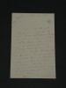 Emile Paladilhe - Lettre autographe sign&eacute;e adress&eacute;e &agrave; Heugel 1896. Emile Paladilhe