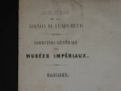 LETTRE AUTOGRAPHE SIGN&Eacute;E, 9 octobre 1855. Alfred Emilien de Nieuwerkerke