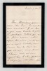Pauline Caro - Romanci&egrave;re catholique - Lettre autographe sign&eacute;e - 3 pages. Pauline Caro