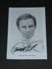 Charlton Heston, autographe sign&eacute; au feutre sur photo col roul&eacute;. Charlton Heston
