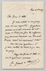 GAROUSTE DE CLAUZADE - Lettre autographe sign&eacute;e &agrave; Morel - Picasso Rouault - 1969. Philippe GAROUSTE DE CLAUZADE