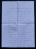 Ren&eacute; &Eacute;TIEMBLE - LETTRE AUTOGRAPHE SIGN&Eacute;E &Agrave; Arnold ROSIN, 1985. Ren&eacute; &Eacute;tiemble