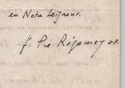 Pie Raymond R&eacute;gamey - Lettre autographe sign&eacute;e - reprise de L'Art Sacr&eacute; - 1944. Pie Raymond R&eacute;gamey