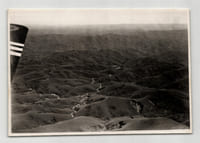 Photographie argentique Années 60 Madagascar Vue d'un avion