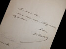 Ferdinand H&Eacute;ROLD, S&eacute;nateur - LETTRE AUTOGRAPHE SIGN&Eacute;E SUR UNE R&Eacute;UNION. Ferdinand H&Eacute;ROLD