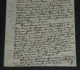 Antony B&Eacute;RAUD chansonnier - LETTRE AUTOGRAPHE SIGN&Eacute;E &Agrave; Mr COMMERSON - 3 pages. Antony B&eacute;raud