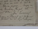 CHANSAREL Andr&eacute; - CARTE LETTRE AUTOGRAPHE SIGNEE &Agrave; Henri HEUGEL, PARIS 1905. Ren&eacute; Chansarel