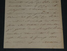 Filippo Calandrini - Lettre autographe sign&eacute;e. Filippo Calandrini
