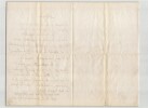 Fran&ccedil;ois Joseph M&eacute;ry - LETTRE AUTOGRAPHE SIGN&Eacute;E "Herculanum". Fran&ccedil;ois Joseph M&eacute;ry