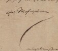Eduard Mandel - Lettre autographe sign&eacute;e - 1836. Eduard Mandel