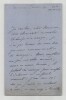Jean Casimir-Perier - Lettre autographe sign&eacute;e sur charges gouvernementales 1893. Jean Casimir-Perier