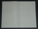 Mar&eacute;chal LYAUTEY - Lettre Autographe Sign&eacute;e de remerciement, 1911. Hubert LYAUTEY