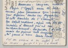 Denise Rack Salomon - Carte postale autographe sign&eacute;e &agrave; l'Abb&eacute; Morel - &Eacute;gypte. Denise Rack Salomon