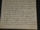 Ren&eacute;-L&eacute;on BOREL DE BRETIZEL- LETTRE AUTOGRAPHE SIGN&Eacute;E 1841 - 2 pages. Ren&eacute;-L&eacute;on BOREL DE BRETIZEL