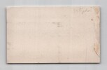 G&eacute;n&eacute;ral de Nansouty - Carte de visite autographe sign&eacute;e - Biblioth&egrave;que du Pie. G&eacute;n&eacute;ral de Nansouty (Charles-Marie-&Eacute;tienne Champion Dubois de Nansouty)