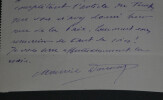 Maurice DONNAY - LETTRE AUTOGRAPHE SIGN&Eacute;E, 1906. Maurice DONNAY