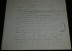 Pierre Gaxotte Lettre autographe sign&eacute;e sur papier ent&ecirc;te "Candide" 2 pages 1936. Pierre Gaxotte