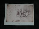 Ensemble de 6 photographies d'&eacute;poque Tunisie, Tunis, Sc&egrave;nes anim&eacute;es circa 1900. 