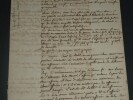 Andr&eacute;-Joseph Abrial Manuscrit autographe sign&eacute; plaidoirie 12 pages Gironde 1784. Andr&eacute;-Joseph Abrial