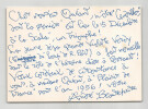 Andr&eacute; Beaurepaire - Carte postale autographe sign&eacute;e &agrave; Olivier Qu&eacute;ant - 1956. Andr&eacute; Beaurepaire