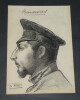 DESSIN ORIGINAL AU CRAYON SIGN&Eacute; - GUERRE 14/18 - "BARAMAS" OHRDRUF. 