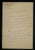 LETTRE AUTOGRAPHE SIGN&Eacute;E, CASINO DE MONTE CARLO, CONCERTS. Louis Ganne