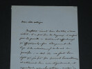 &Eacute;douard DROUYN de LHUYS - Lettre autographe sign&eacute;e - 1854. &Eacute;douard Drouyn de Lhuys