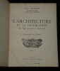 Fa&ccedil;ade d'une habitation luxueuse - Dessin original vers 1930. Louis Henri Laffill&eacute;e