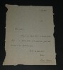Pierre BENOIT - Lettre autographe sign&eacute;e - 1931. Pierre Benoit