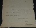 Pierre BENOIT - Lettre autographe sign&eacute;e - 1931. Pierre Benoit