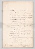 Louis-Jacques-Maurice de Bonald - Lettre autographe sign&eacute;e - Lyon 1845. Louis-Jacques-Maurice de Bonald