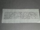 Dessin original sign&eacute; - Rinceau sur une frise de la voie des tombeaux &agrave; Pomp&eacute;i. Louis Henri Laffill&eacute;e