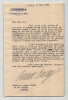 Gabriel Boissy - Lettre dactylographi&eacute;e sign&eacute;e &agrave; Armand Godoy - 1929. Gabriel Boissy