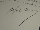 Alfred Bruneau - Lettre autographe sign&eacute;e - "L'attaque du moulin". Alfred Bruneau