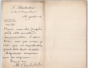 Ren&eacute; Baschet - LETTRE AUTOGRAPHE SIGN&Eacute;E - Journal L'Illustration - 1913. Ren&eacute; Baschet