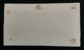 ZANELLA Amilcare - CARTE AUTOGRAPHE SIGNEE, BOLOGNE 1906. Amilcare Zanella