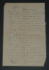 Jean Galtier-Boissi&egrave;re - Lettre autographe sign&eacute;e &agrave; D. Braga - "La lutte" - 1918. Jean Galtier-Boissi&egrave;re
