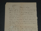Jean Galtier-Boissi&egrave;re - Lettre autographe sign&eacute;e &agrave; D. Braga - "La lutte" - 1918. Jean Galtier-Boissi&egrave;re