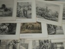 Horace Vernet - Ensemble de 10 lithographies sur le th&egrave;me de la guerre 1820. Horace Vernet