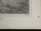 Horace Vernet - Ensemble de 10 lithographies sur le th&egrave;me de la guerre 1820. Horace Vernet