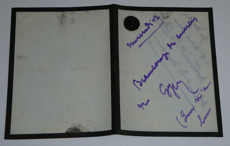 GYP, dramaturge - LETTRE AUTOGRAPHE SIGNÉE AVEC JOLI CACHET DE CIRE